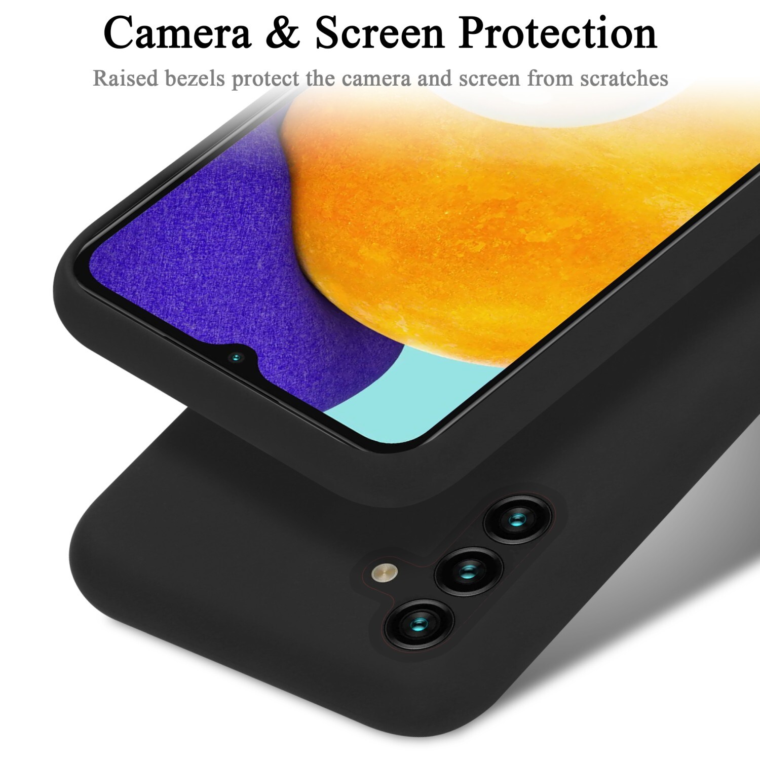 Samsung Galaxy A13 5G Suojakuori Kotelo (Musta)
