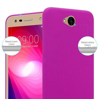 LG X POWER 2 Suojakuori Kotelo (Vaaleanpunainen)
