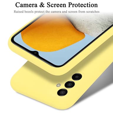 Samsung Galaxy M23 5G Suojakuori Kotelo (Keltainen)