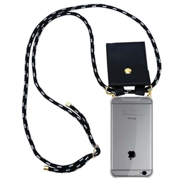 iPhone 6 PLUS / 6S PLUS Suojakuori Kotelo (Musta)