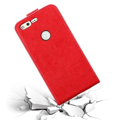 Google PIXEL Suojakuori Lompakkokotelo (Punainen)