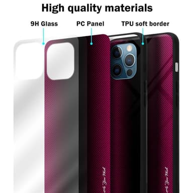 iPhone 13 PRO MAX Suojakuori Kotelo (Vaaleanpunainen)