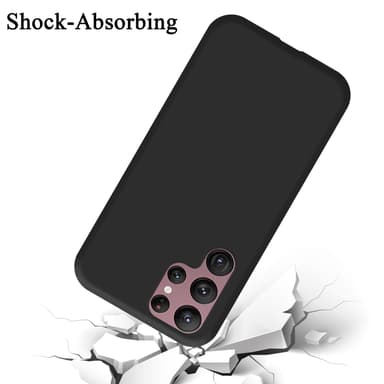 Samsung Galaxy S22 ULTRA Suojakuori Kotelo (Musta)