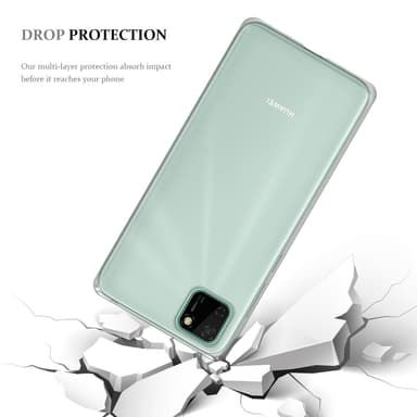 Honor 9S / Huawei Y5P Suojakuori Kotelo (Läpinäkyvä)