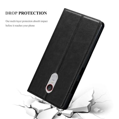 ZTE Nubia Z11 MAX Suojakuori Lompakkokotelo (Musta)