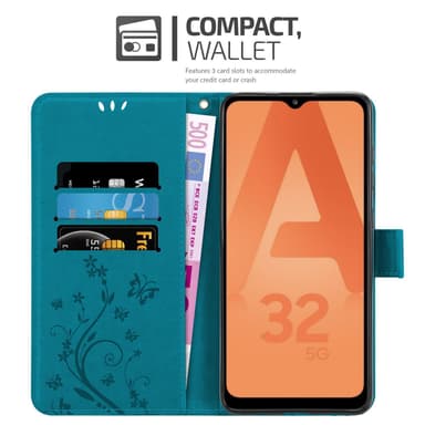 Samsung Galaxy A32 5G Suojakuori Lompakkokotelo