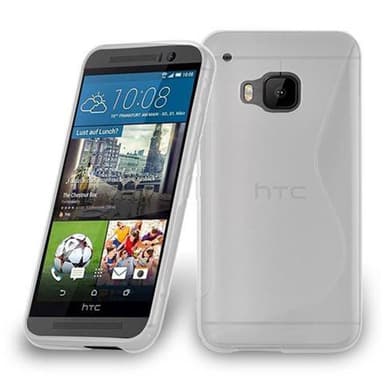 HTC ONE M9 PLUS / ONE ME Suojakuori Cover (Läpinäkyvä)
