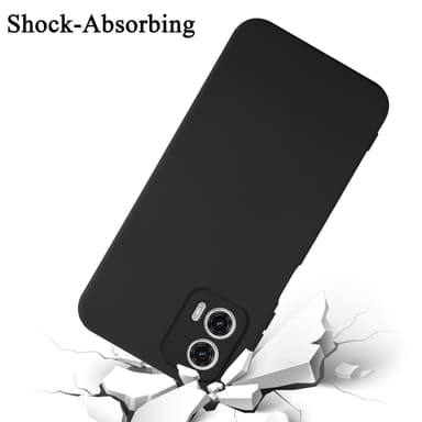 Motorola Moto G73 Suojakuori Kotelo Case (Musta)