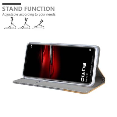 Huawei MATE RS Suojakuori Lompakkokotelo (harmaa)