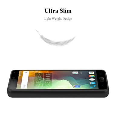 OnePlus ONE Suojakuori Kotelo (Musta)