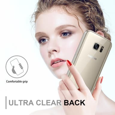 Samsung Galaxy S7 Suojakuori Cover (Läpinäkyvä)