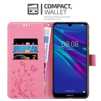 Huawei Y6 2019 Suojakuori Lompakkokotelo