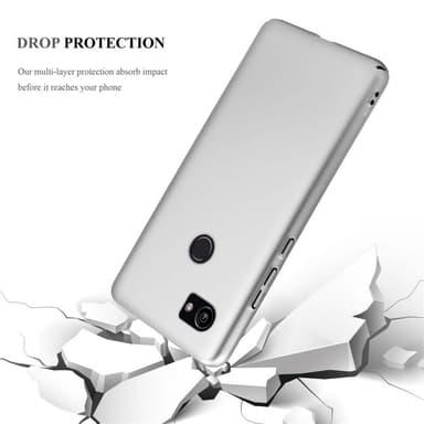 Google PIXEL 2 XL Suojakuori Kotelo Cover (Hopea)