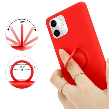 iPhone 11 Suojakuori Case Kotelo (Punainen)