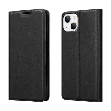 iPhone 14 Suojakuori Lompakkokotelo (Musta)