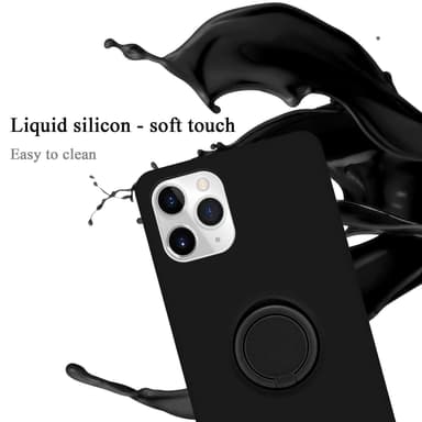 iPhone 11 PRO Suojakuori Case Kotelo (Musta)