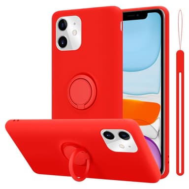 iPhone 11 Suojakuori Case Kotelo (Punainen)