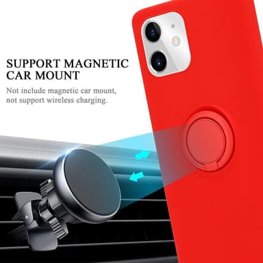 iPhone 11 Suojakuori Case Kotelo (Punainen)
