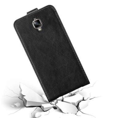 OnePlus 3 / 3T Suojakuori Lompakkokotelo (Musta)