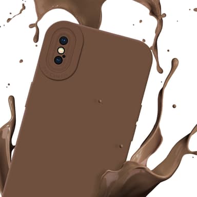 iPhone XS MAX Suojakuori Kotelo (Ruskea)
