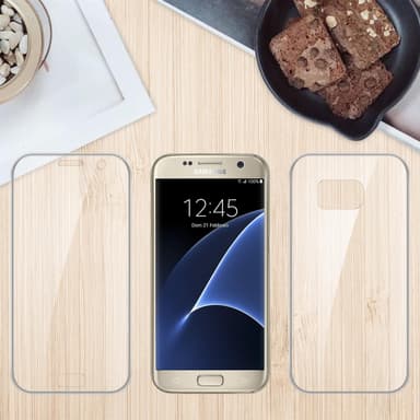 Samsung Galaxy S7 Suojakuori Cover (Läpinäkyvä)