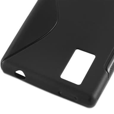 LG OPTIMUS GJ Suojakuori Cover (Musta)