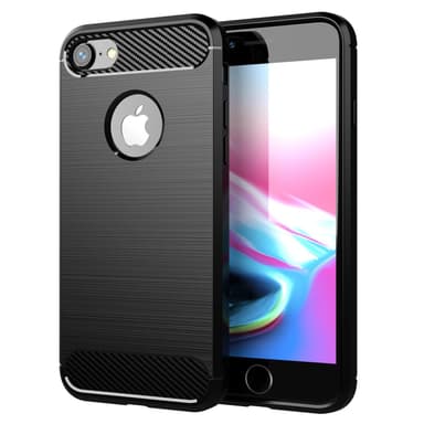 Suojakuori iPhone 7 / 7S / 8 Kotelo (Musta)