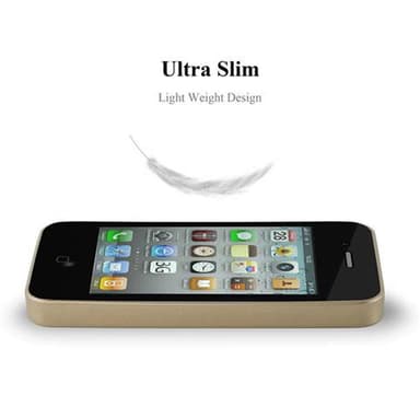 iPhone 4 / 4S Suojakuori Kotelo (kulta)