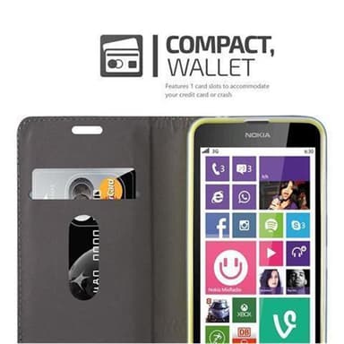 Nokia Lumia 630 / 635 Suojakuori Lompakkokotelo