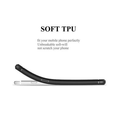 Suojakuori iPhone 7 / 7S / 8 Kotelo (Musta)