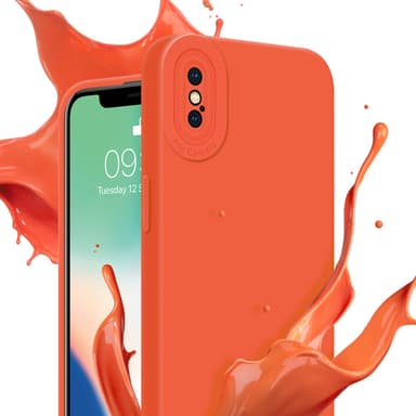 iPhone XS MAX Suojakuori Kotelo (Oranssi)