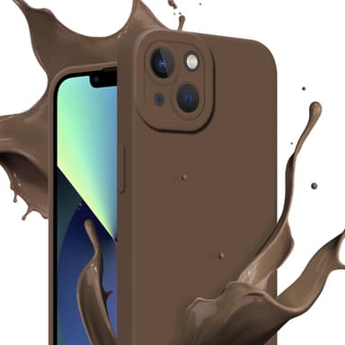 iPhone 14 Suojakuori Kotelo (Ruskea)