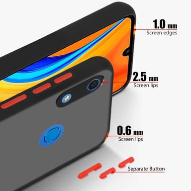 Huawei Y6S Suojakuori Kotelo (Musta)