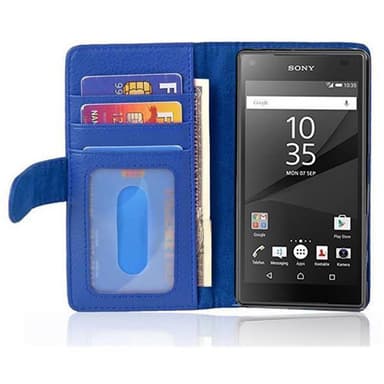 Sony Xperia Z5 COMPACT Suojakuori Kotelo (Sininen)