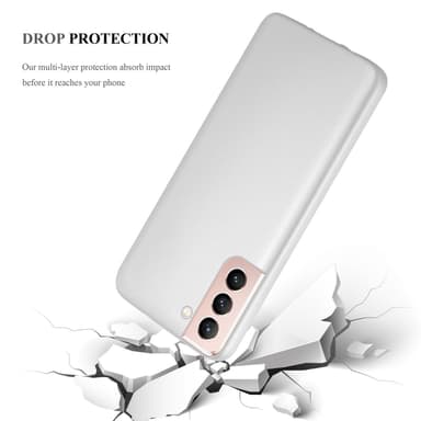Samsung Galaxy S21 5G Suojakuori Kotelo (Hopea)