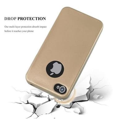 iPhone 4 / 4S Suojakuori Kotelo (kulta)