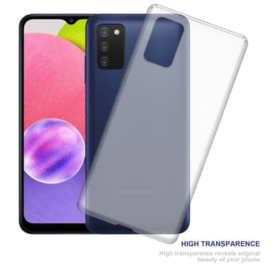 Samsung Galaxy A03s Suojakuori Kotelo (Läpinäkyvä)