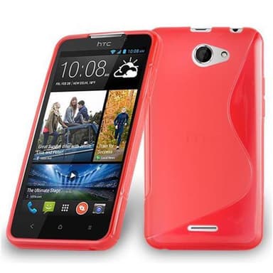 HTC Desire 316 / 516 Suojakuori Cover (Punainen)