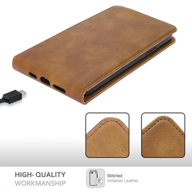 iPhone 13 Suojakuori Case Cover (Ruskea)