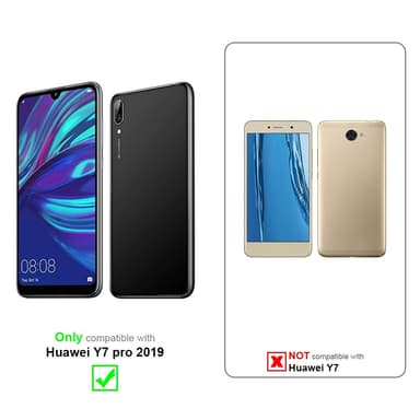 Huawei Y7 PRO 2019 Suojakuori Universaali (Musta)