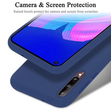 Huawei P40 LITE E Suojakuori Kotelo Case (Sininen)