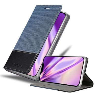 iPhone 14 PLUS Suojakuori Lompakkokotelo (Sininen)