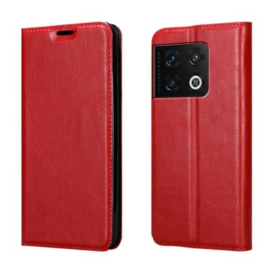 OnePlus 10 PRO 5G Suojakuori Lompakkokotelo (Punainen)