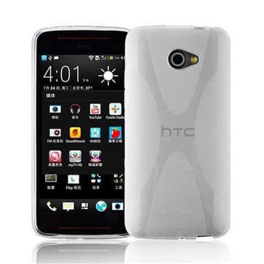 HTC BUTTERFLY S Suojakuori Cover (Läpinäkyvä)