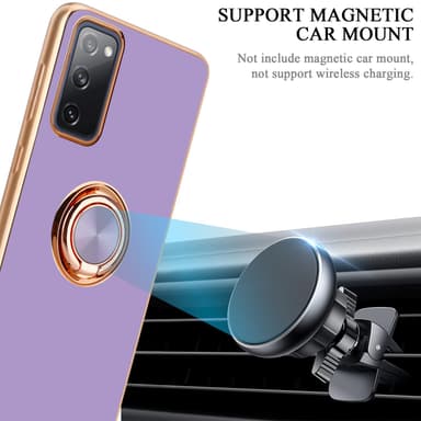 Samsung Galaxy S20 FE Suojakuori Kotelo (Violetti)