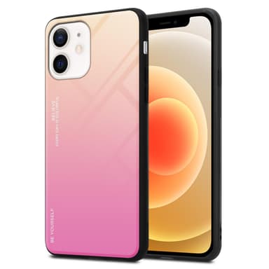 Suojakuori iPhone 12 MINI Kotelo (Musta)
