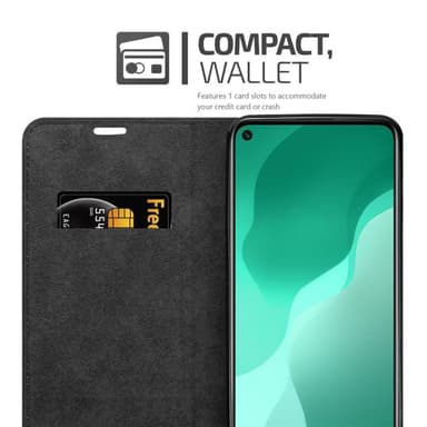 Huawei NOVA 7 SE Suojakuori Lompakkokotelo (Punainen)