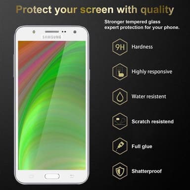 Samsung Galaxy J7 2015 Suojakalvo Karkaistu lasi