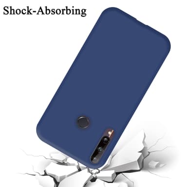 Huawei P40 LITE E Suojakuori Kotelo Case (Sininen)