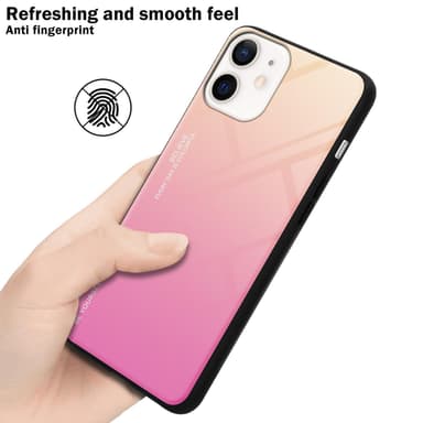 Suojakuori iPhone 12 MINI Kotelo (Musta)